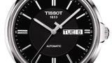 Tissot Automatics III Day Date Black Dial Black Leather Strap Watch For Men - T065.430.16.051.00 Authentic Buy Shop Now
