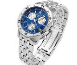 Tissot T Sport PRS 200 Chronograph Blue Dial Silver Steel Strap Watch For Men - T067.417.11.041.00 Authentic Buy Shop Now