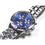 Tissot T Sport PRS 200 Chronograph Blue Dial Silver Steel Strap Watch For Men - T067.417.11.041.00 Authentic Buy Shop Now