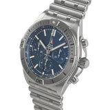 Breitling Chronomat B01 42 Frecce Tricolori Blue Dial Silver Steel Strap Watch for Men - AB01344A1C1A1 Authentic Buy Shop Now