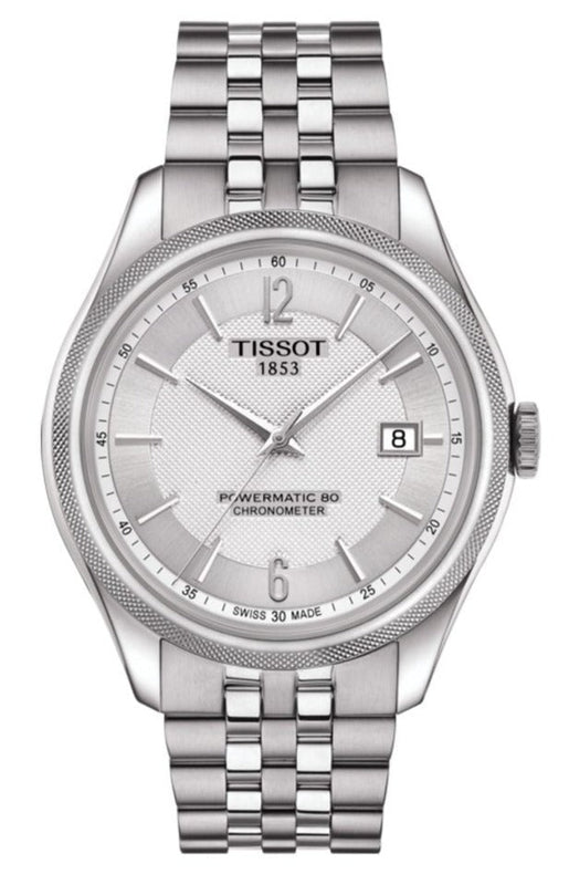 Tissot Ballade Powermatic 80 Cosc Silver Dial Silver Steel Strap Watch For Men - T108.408.11.037.00 Authentic Buy Shop Now