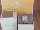 Michael Kors Darci Gold Dial Gold Steel Strap Watch for Women - MK3365 Authentic Buy Shop Now