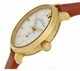Marc Jacobs Sally White Dial Brown Leather Strap Watch for Women - MBM1351 Authentic Buy Shop Now