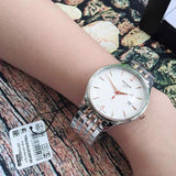 Tissot T Classic Tradition White Dial Two Tone Mesh Bracelet Watch For Men - T063.610.22.037.01 Authentic Buy Shop Now