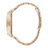 Guess Raven Diamonds Rose Gold Dial Rose Gold Steel Strap Watch for Women - GW0104L3 Authentic Buy Shop Now