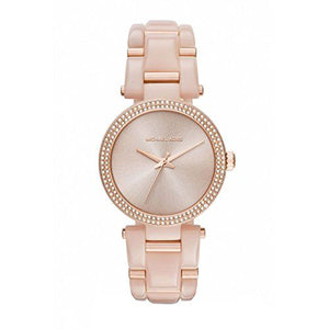 Michael Kors Delray Rose Gold Dial Rose Gold Steel Strap Watch for Women - MK4322 Authentic Buy Shop Now