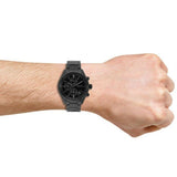 Hugo Boss Grand Prix Black Dial Black Steel Strap Watch for Men - 1513676 Authentic Buy Shop Now