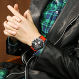 Tissot T Race Chronograph Black Dial Red Silicone Strap Watch For Men - T115.417.27.051.00 Authentic Buy Shop Now