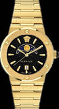 Versace Greca Moonphase Quartz Black Dial Gold Steel Strap Watch for Men - VE7G00323 Authentic Buy Shop Now