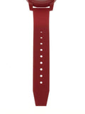 Tommy Hilfiger Denim Red Dial Red Rubber Strap Watch for Men - 1791557 Authentic Buy Shop Now