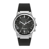 Salvatore Ferragamo Sapphire Chrono Black Dial Black Silicone Strap Watch for Men - SFME00121 Authentic Buy Shop Now