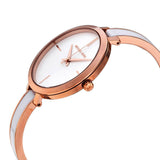 Michael Kors Jaryn Analog White Dial Two Tone Steel Strap Watch For Women - MK4342 Authentic Buy Shop Now