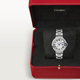 Cartier Ballon Bleu De Cartier Silver Dial Silver Steel Strap Watch for Women - WSBB0044 Authentic Buy Shop Now