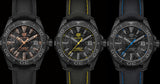 Tag Heuer Aquaracer Calibre 5 Black NATO Strap Carbon Dial Watch for Men - WBD218B.FC6446 Authentic Buy Shop Now