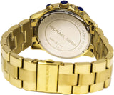 Michael Kors Bradshaw Chronograph Gold Dial Gold Steel Strap Watch For Women - MK5777 Authentic Buy Shop Now
