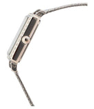 Guess Highline White Dial Silver Mesh Bracelet Watch For Women - W0826L1 Authentic Buy Shop Now