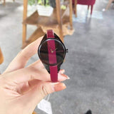 Calvin Klein Rebel Red Black Dial Red Leather Strap Watch for Women - K8P237U1 Authentic Buy Shop Now