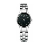 Calvin Klein Simplicity Black Dial Silver Steel Strap Watch for Women - K4323130 Authentic Buy Shop Now