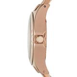 Marc Jacobs Henry Rose Gold Dial Rose Gold Steel Strap Watch for Women - MBM3212 Authentic Buy Shop Now