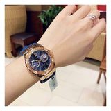 Guess Limelight Blue Dial Blue Silicone Strap Watch For Women - W1053L1 Authentic Buy Shop Now