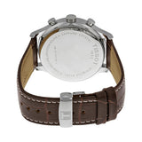 Tissot T Classic Tradition Chronograph White Dial Brown Leather Strap Watch For Men - T063.617.16.037.00 Authentic Buy Shop Now