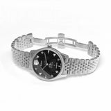 Gucci G Timeless Automatic Black Dial Silver Steel Strap Watch For Men - YA126353 Authentic Buy Shop Now