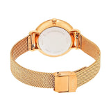 Fossil Jacqueline Mother of Pearl White Dial Gold Mesh Strap Watch for Women - ES4352 Authentic Buy Shop Now