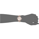 Emporio Armani T-Bar Gianni Rose Gold Dial Rose Gold Steel Strap Watch For Women - AR11059 Authentic Buy Shop Now