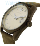 Emporio Armani Sportivo Quartz Silver Dial Brown Leather Strap Watch For Men - AR6079 Authentic Buy Shop Now