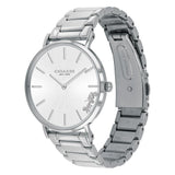 Coach Perry Silver Dial Silver Steel Strap Watch for Women - 14503344 Authentic Buy Shop Now