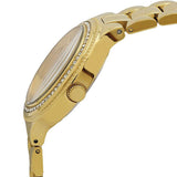 Guess Madison Diamonds Gold Dial Gold Steel Strap Watch for Women - W0637L2 Authentic Buy Shop Now