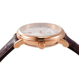 Tissot T Classic Carson Premium White Dial Brown Leather Strap Watch for Women - T122.207.36.033.00 Authentic Buy Shop Now