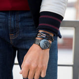 Tommy Hilfiger Brooklyn Black Dial Black Mesh Bracelet Watch for Men - 1791507 Authentic Buy Shop Now