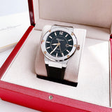 Salvatore Ferragamo F-80 Black Dial Black Rubber Strap Watch For Men - SFHY00120 Authentic Buy Shop Now