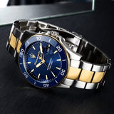 Maserati Competizione Automatic Blue Dial Two Tone Steel Strap Watch For Men - R8823100001 Authentic Buy Shop Now