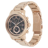 Tommy Hilfiger Claudia Black Dial Rose Gold Steel Strap Watch for Women - 1781820 Authentic Buy Shop Now