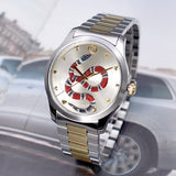 Gucci G Timeless Quartz Silver Dial Silver Steel Strap Watch For Women - YA1264075 Authentic Buy Shop Now