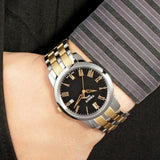 Tissot T Classic Dream Black Dial Two Tone Steel Strap Watch for Men - T033.410.22.053.01 Authentic Buy Shop Now