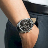 Tissot PR 100 Chronograph Black Dial Black Leather Strap Watch For Men - T101.417.16.051.00 Authentic Buy Shop Now