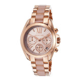 Michael Kors Bradshaw Rose Gold Dial Two Tone Steel Strap Watch for Women - MK6066 Authentic Buy Shop Now