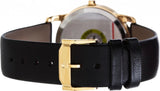 Movado Museum Black Dial Black Leather Strap Watch For Men - 0607014 Authentic Buy Shop Now