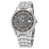 Tissot Luxury Powermatic 80 Anthracite Grey Dial Silver Steel Strap Watch For Men - T086.407.11.061.10 Authentic Buy Shop Now