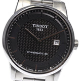 Tissot Luxury Powermatic 80 Black Dial Silver Steel Strap Watch for Men - T086.407.11.201.02 Authentic Buy Shop Now