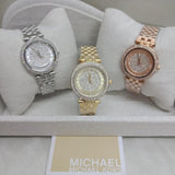 Michael Kors Darci Silver Dial Silver Steel Strap Watch for Women - MK3476 Authentic Buy Shop Now
