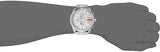 Diesel Mega Chief Chronograph White Dial Silver Steel Strap Watch For Men - DZ4328 Authentic Buy Shop Now