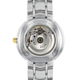 Movado 1881 Automatic Black Dial Two Tone Steel Strap Watch For Men - 0606916 Authentic Buy Shop Now