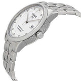 Tissot T Classic Luxury Powermatic 80 White Dial Silver Steel Strap Watch For Men - T086.408.11.016.00 Authentic Buy Shop Now