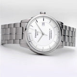 Tissot Luxury Powermatic 80 Silver Dial Silver Steel Strap Watch For Men - T086.408.11.031.00 Authentic Buy Shop Now