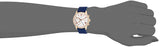Guess Solar White Rose Gold Dial Blue Rubber Strap Watch For Women - W1135L3 Authentic Buy Shop Now