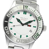 Gucci G Timeless Silver Dial Silver Steel Strap Watch For Men - YA126232 Authentic Buy Shop Now